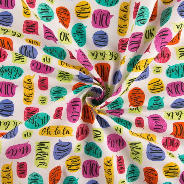 Estampado Balões de Fala 1