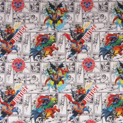 Estampado Liga da Justiça 1