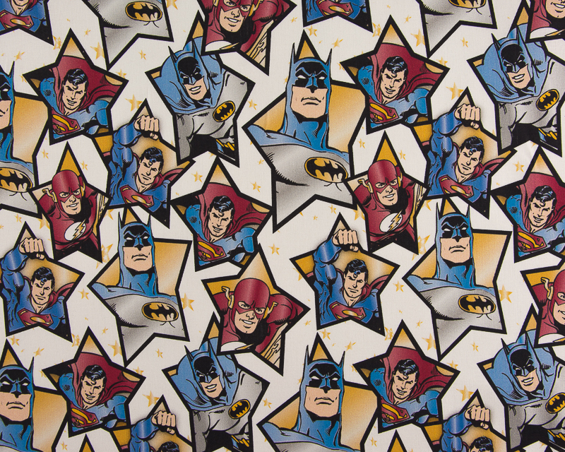 Estampado Liga da Justiça 3