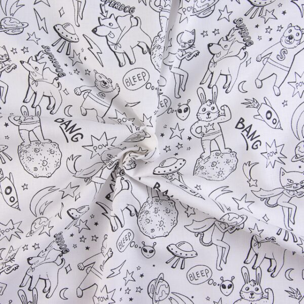 Estampado Super Heróis 1