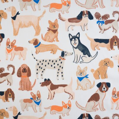 Algodão Cãezinhos Tobi 1